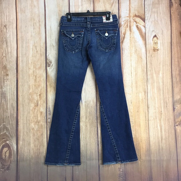 💸True Religion #503 Twisted Leg Flare Jean 28x32 - Picture 8 of 8